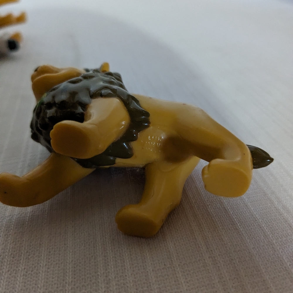 Safari Zoo animals Lot Of 6 toy figures green global tag Mattel 2006 - Picture 6 of 9